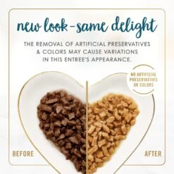 Fancy Feast Tuna Feast In Gravy Minced Senior 7+ Canned Cat Food, 3-oz Can, Case Of 24 -Meow Meals 217434 PT2. AC SS1800 V1691417427