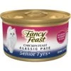Fancy Feast Chicken Feast Pate Senior 7+ Canned Cat Food, 3-oz Can, Case Of 24 -Meow Meals 217436 MAIN. AC SS1800 V1691418331