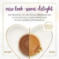 Fancy Feast Beef Feast Classic Pate Senior 7+ Canned Cat Food, 3-oz Can, Case Of 24 -Meow Meals 217438 PT2. AC SS1800 V1691417014