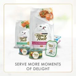 Fancy Feast Beef Feast Classic Pate Senior 7+ Canned Cat Food, 3-oz Can, Case Of 24 -Meow Meals 217438 PT7. AC SS1800 V1691417427
