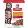 Hill's Science Diet Adult Chicken & Spinach Casserole Recipe Cat Food, 2.8-oz Pouch, Case Of 24 -Meow Meals 218067 MAIN. AC SS1800 V1580224409