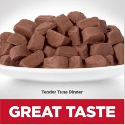 Hill's Science Diet Adult 7+ Tender Tuna Recipe Cat Food, 2.8-oz Pouch, Case Of 24 -Meow Meals 218073 PT3. AC SS1800 V1598151068