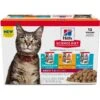 Hill's Science Diet Adult Tender Dinner Variety Pack Cat Food, 2.8-oz Pouch, Case Of 12 -Meow Meals 218075 MAIN. AC SS1800 V1580224412