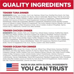 Hill's Science Diet Adult Tender Dinner Variety Pack Cat Food, 2.8-oz Pouch, Case Of 12 -Meow Meals 218075 PT5. AC SS1800 V1598144779