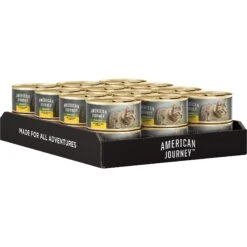 American Journey Minced Chicken Recipe In Gravy Grain-Free Canned Cat Food -Meow Meals 218189 PT7. AC SS1800 V1624996363