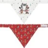 Disney Mickey Mouse & Minnie Mouse "Sweet As Can Be" Reversible Dog & Cat Bandana -Meow Meals 220293 MAIN. AC SS1800 V1637725952