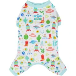 Pixar Toy Story "To Infinity & Beyond" Dog & Cat Jersey PJs -Meow Meals 220310 PT4. AC SS1800 V1646180867