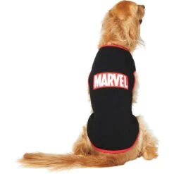 Marvel Logo Dog & Cat T-Shirt, Black -Meow Meals 220338 PT3. AC SS1800 V1624596763