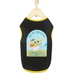 STAR WARS THE MANDALORIAN GROGU "Left Unsupervised" Dog & Cat T-Shirt 11 STAR WARS THE MANDALORIAN GROGU "Left Unsupervised" Dog & Cat T-Shirt -Meow Meals 220345 PT4. AC SS1800 V1646175951