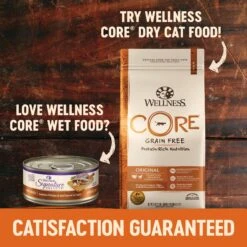 Wellness CORE Signature Selects Seafood Selection Variety Pack Canned Cat Food, 2.8-oz, Case Of 8 -Meow Meals 221397 PT7. AC SS1800 V1678381050