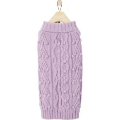 Frisco Bobble-Knit Dog & Cat Turtleneck Sweater -Meow Meals 223763 PT3. AC SS1800 V1599055903