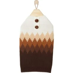 Frisco Gradient Diamond Dog & Cat Sweater -Meow Meals 223778 PT3. AC SS1800 V1599570410