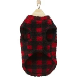Frisco Ultra Lightweight Plaid Dog & Cat Fleece Vest 13 Frisco Ultra Lightweight Plaid Dog & Cat Fleece Vest -Meow Meals 224280 PT4. AC SS1800 V1599006380