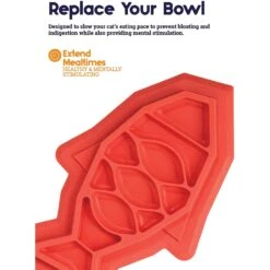 Petstages Fishie Fun Cat Feed Mat -Meow Meals 227084 PT1. AC SS1800 V1636519079