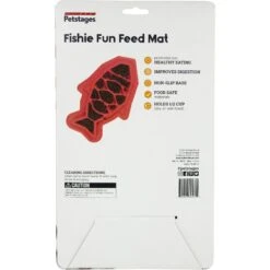 Petstages Fishie Fun Cat Feed Mat -Meow Meals 227084 PT6. AC SS1800 V1636515982
