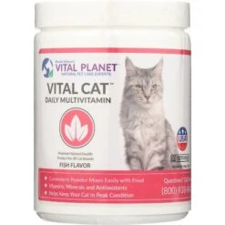 Vital Planet Vital Cat Daily Multivitamin Powder Cat Supplement