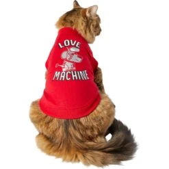 Frisco Love Machine Dog & Cat T-shirt -Meow Meals 238160 PT3. AC SS1800 V1608596579