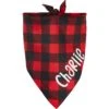 Frisco Buffalo Plaid Printed Personalized Dog & Cat Bandana -Meow Meals 238325 MAIN. AC SS1800 V1597896371