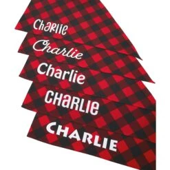 Frisco Buffalo Plaid Printed Personalized Dog & Cat Bandana 13 Frisco Buffalo Plaid Printed Personalized Dog & Cat Bandana -Meow Meals 238325 PT4. AC SS1800 V1618508828