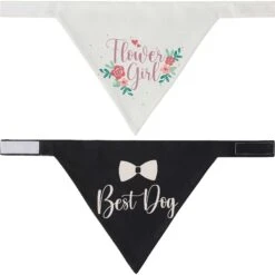 Frisco Wedding Reversible Dog & Cat Bandana -Meow Meals 248712 PT4. AC SS1800 V1632423986
