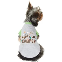 Frisco Happy Lil' Camper Dog & Cat T-Shirt -Meow Meals 248789 PT3. AC SS1800 V1673303460