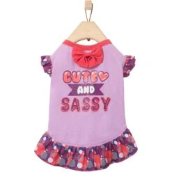 Frisco Cute & Sassy Dog & Cat Dress -Meow Meals 249073 PT3. AC SS1800 V1644960094