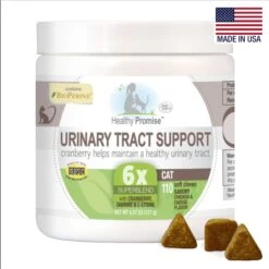 Four Paws Healthy Promise Soft Chews Urinary Tract Cat Supplement, 110 Count 12 Four Paws Healthy Promise Soft Chews Urinary Tract Cat Supplement, 110 Count -Meow Meals 249510 PT3. AC SS1800 V1597935055