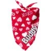Frisco XOXO Hearts Personalized Dog & Cat Bandana -Meow Meals 254203 MAIN. AC SS1800 V1632494775