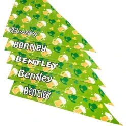 Frisco Green Ale Personalized Dog & Cat Bandana -Meow Meals 254207 PT4. AC SS1800 V1618511566