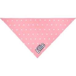 Frisco Polka Dot Personalized Dog & Cat Bandana -Meow Meals 254223 PT2. AC SS1800 V1632671773