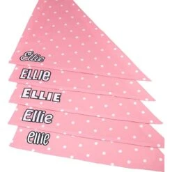 Frisco Polka Dot Personalized Dog & Cat Bandana -Meow Meals 254223 PT4. AC SS1800 V1632421875