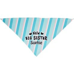 Frisco Big Sister Personalized Dog & Cat Bandana -Meow Meals 254235 PT2. AC SS1800 V1696443271