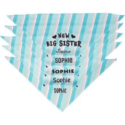 Frisco Big Sister Personalized Dog & Cat Bandana -Meow Meals 254235 PT4. AC SS1800 V1619558530