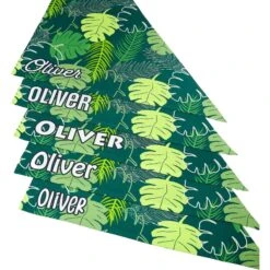 Frisco Tropical Palms Personalized Dog & Cat Bandana 15 Frisco Tropical Palms Personalized Dog & Cat Bandana -Meow Meals 254259 PT4. AC SS1800 V1632423977
