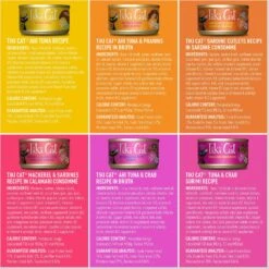 Tiki Cat Seafood Selects Variety Pack Grain-Free Wet Cat Food, 2.8-oz, Case Of 36 -Meow Meals 254321 PT2. AC SS1800 V1672952065