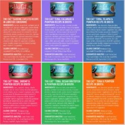 Tiki Cat Seafood Selects Variety Pack Grain-Free Wet Cat Food, 2.8-oz, Case Of 36 -Meow Meals 254321 PT3. AC SS1800 V1672952127