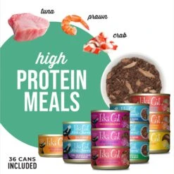 Tiki Cat Seafood Selects Variety Pack Grain-Free Wet Cat Food, 2.8-oz, Case Of 36 -Meow Meals 254321 PT5. AC SS1800 V1672952066