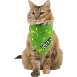 Frisco Golf Personalized Dog & Cat Bandana -Meow Meals 263017 PT7. AC SS1800 V1619557647