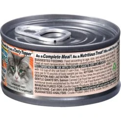 Gentle Giants Natural Non-GMO Salmon Grain-Free Cat & Kitten Canned Cat Food, 3-oz, Case Of 24 -Meow Meals 263202 PT3. AC SS1800 V1690829184
