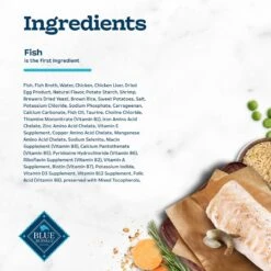 Blue Buffalo Tastefuls Fish & Shrimp Entrée In Gravy Flaked Wet Cat Food -Meow Meals 264529 PT4. AC SS1800 V1630737969