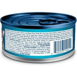 Blue Buffalo Tastefuls Chicken Entrée Kitten Pate Wet Cat Food, 3-oz Can, Case Of 24 -Meow Meals 264533 PT1. AC SS1800 V1630737713