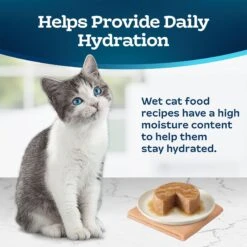 Blue Buffalo Tastefuls Chicken Entrée Kitten Pate Wet Cat Food, 3-oz Can, Case Of 24 -Meow Meals 264533 PT6. AC SS1800 V1630737735