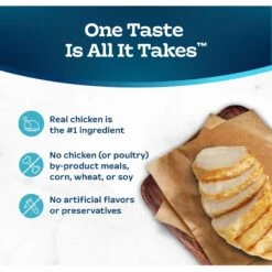 Blue Buffalo Tastefuls Chicken Entrée Mature Cats Pate Wet Cat Food, 3-oz Can, Case Of 24 -Meow Meals 264535 PT5. AC SS1800 V1630731679