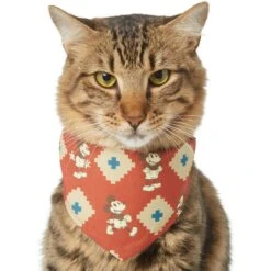 Disney Mickey Mouse Southwest Patterned Dog & Cat Bandana -Meow Meals 264583 PT3. AC SS1800 V1637709411