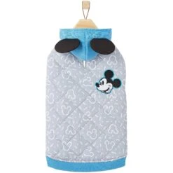 Disney Lightweight Mickey Mouse Quilted Puffer Dog & Cat Coat -Meow Meals 264608 PT4. AC SS1800 V1627336276