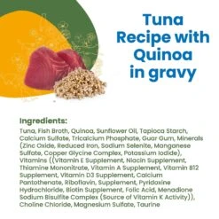Almo Nature HQS Complete Tuna With Quinoa Wet Cat Food, 2.47-oz Can, Case Of 12 15 Almo Nature HQS Complete Tuna With Quinoa Wet Cat Food, 2.47-oz Can, Case Of 12 -Meow Meals 264820 PT4. AC SS1800 V1632848776