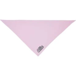 Frisco Solid Pastel Personalized Dog & Cat Bandana -Meow Meals 267514 PT2. AC SS1800 V1632688343