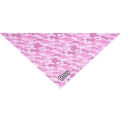Frisco Pink Camo Personalized Dog & Cat Bandana -Meow Meals 267567 PT3. AC SS1800 V1623094433