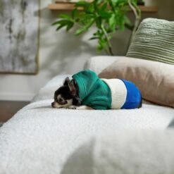 Frisco Colorblock Dog & Cat Hoodie With Sleeves 16 Frisco Colorblock Dog & Cat Hoodie With Sleeves -Meow Meals 267968 PT6. AC SS1800 V1637715446