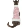 Frisco Heathered Dog & Cat Soft Chenille Sweater -Meow Meals 268130 MAIN. AC SS1800 V1628782343